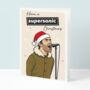 Liam Gallagher Oasis Christmas Card, thumbnail 1 of 3