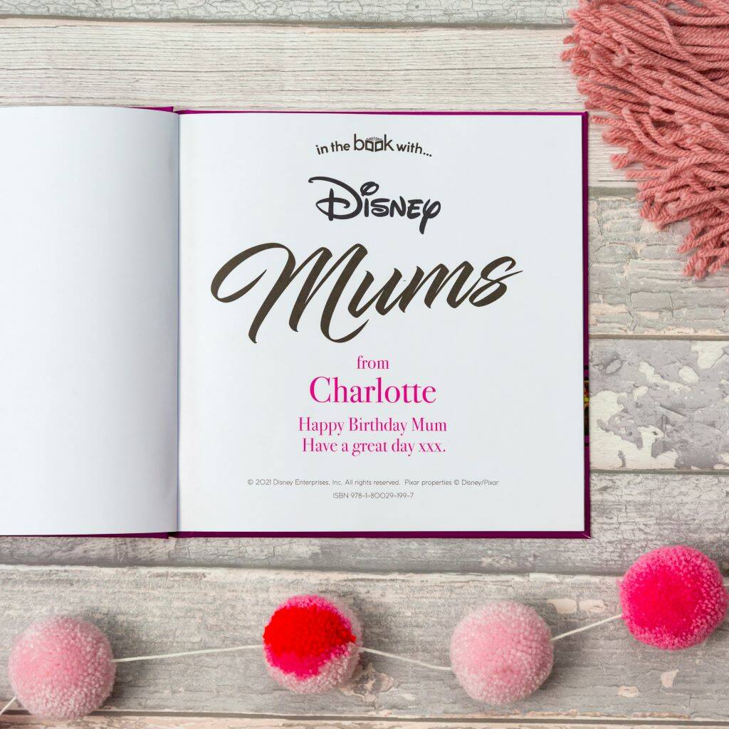 Personalised Disney Book For Mums By The Letteroom