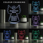 Personalised Angel Memorial LED Light, thumbnail 3 of 4