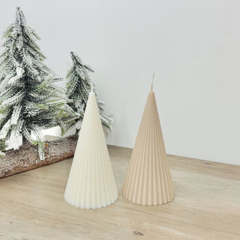 Christmas Tree Candle Modern Christmas Decoration, 4 of 10