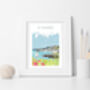 St Mawes Harbour Cornwall Art Print, thumbnail 1 of 3