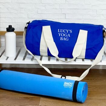 Personalised Yoga Holdall Bag, 2 of 3