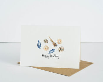 Personalised Sea Shell Greetings Card, 2 of 4