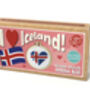 I Love Iceland! Mini Matchbox Cross Stitch Kit, thumbnail 2 of 7