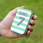 Personalised Football Shirt Tin And Bottle Opener Tool, thumbnail 2 of 7