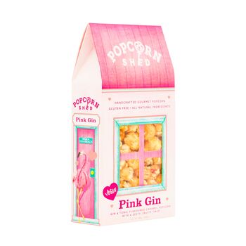 Pink Gin Gourmet Popcorn Gift Box, 2 of 6