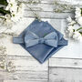 Smokey Blue Wedding Set, thumbnail 6 of 9