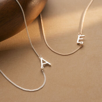 Personalised Initial Letter Necklace, 2 of 11