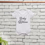 Personalised Father And Child T Shirt And Baby Grow Set, thumbnail 2 of 9