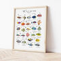 The A To Z Of Fish Print, thumbnail 3 of 6