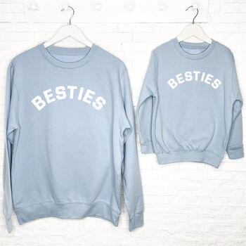 Besties Parent And Child Sweatshirt Set, 6 of 11