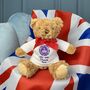 Queen Elizabeth 2nd Remembrance Small Teddy Bear, thumbnail 1 of 5
