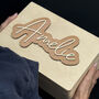 Personalised Layered Name Memory/Treasure/Storage Box, thumbnail 4 of 6
