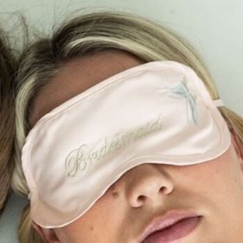 Special Offer Bridesmaid And Mother Personalised Eyemask, 2 of 2