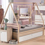 Spot Kids Tipi Bed Trolley With Trundle Drawer, thumbnail 2 of 6