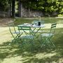 Large Bistro Set In Soft Or Forest Green, thumbnail 1 of 5