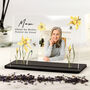 Personalised Mum Floral Photo Acrylic Plaque, thumbnail 1 of 3
