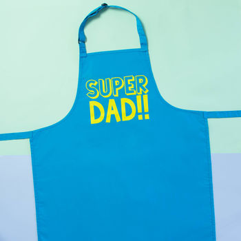 Reversible Super Dad Apron And Cape, 2 of 9