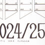 2024 2025 Academic Year Wall Planner, thumbnail 4 of 7