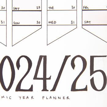 2024 2025 Academic Year Wall Planner, 4 of 7