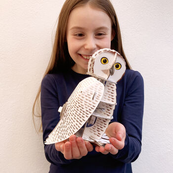 Build Your Own Personalised Snowy Owl, 2 of 10