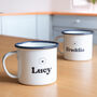 Personalised Enamel Mug, thumbnail 1 of 7