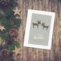 'To My Aunties' Christmas Greetings Card Reindeers, thumbnail 8 of 10