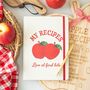 Recipe A5 Notebook With Pen, thumbnail 1 of 2