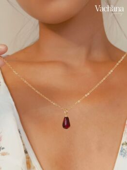 Red Pomegranate Seed Necklace, 10 of 10