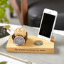 Personalised Time And Date Bedside Watch Stands, thumbnail 1 of 12