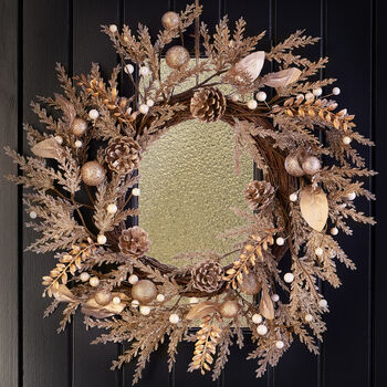 Christmas Sparkle Bauble Wreath, 3 of 5