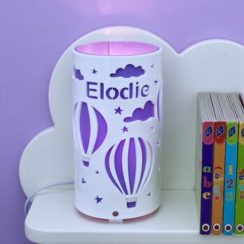 Personalised Hot Air Balloon LED Night Light, 7 of 12