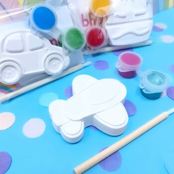 Paint Your Own Vehicles Craft Kit Party Bag Fillers Boys, 4 of 5