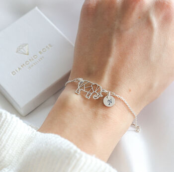 Elephant Bracelet – Sterling Silver Good Luck Gift For Her, 9 of 10