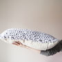 Oblong Chunky Knit Panel Cushion, thumbnail 5 of 7
