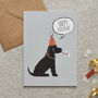 Black Cocker Spaniel Organic Cotton Tea Towel, thumbnail 9 of 12