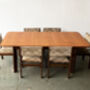 Mid Century G Plan Dining Table With Six Dining Chairs, thumbnail 2 of 12