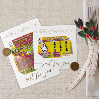 Christmas Scratch Card Holders Small And Large, 7 of 9