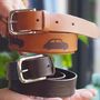 Clssic Car Enthusiasts Leather Belt, thumbnail 1 of 10