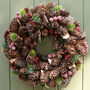 Winter Woodland Christmas Door Wreath, thumbnail 3 of 6
