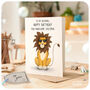 Happy Birthday To My Handsome Husband Lion Card, thumbnail 4 of 6
