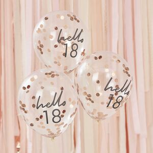 Pack Of Five Milestone Birthday Balloons By all things Brighton beautiful