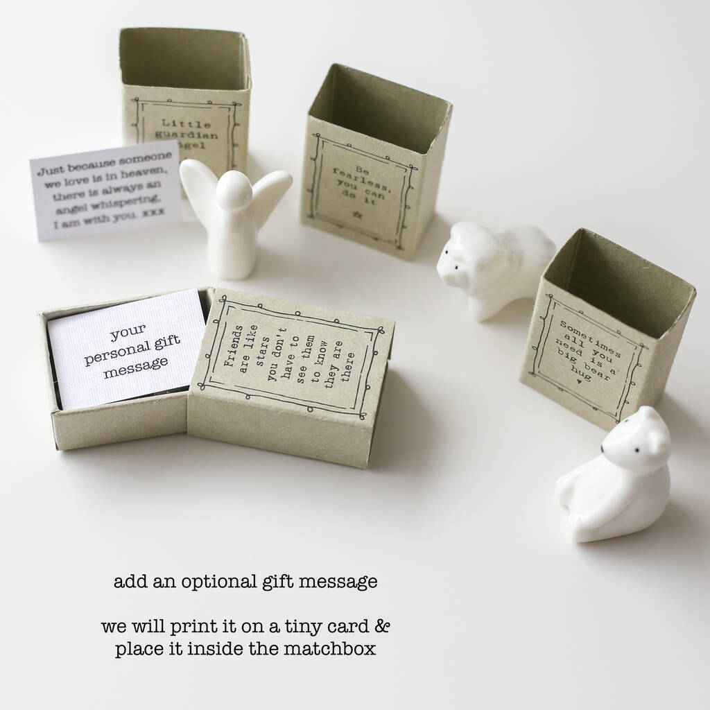 Matchbox Gift, Small Thinking Of You Gift Idea By Lunity