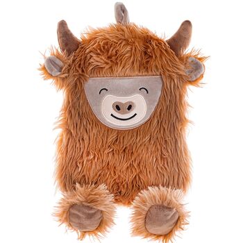 Highland Cow Hot Water Bottle, 2 of 3
