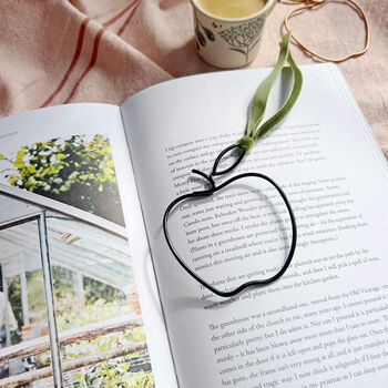 Wire Apple Bookmark Teacher Gift, 5 of 9