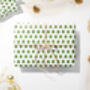 Smiling Christmas Tree Wrapping Paper, thumbnail 3 of 8