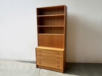 Mid Century Teak Wall Unit By Sejling Skabe, Denmar, 4 of 9