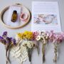 Olga Prinku Dried Floral Embroidery Hoop Kit No.Three, thumbnail 7 of 7