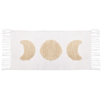 Moon Phases Tufted White Rug, 5 of 5