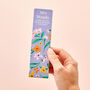 Personalised Floral Bookmark Teacher Gift, thumbnail 1 of 2